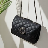 Радужная сумка через плечо с ромбовидным узором, цепь, сумка на одно плечо, коллекция 2023, в стиле Шанель