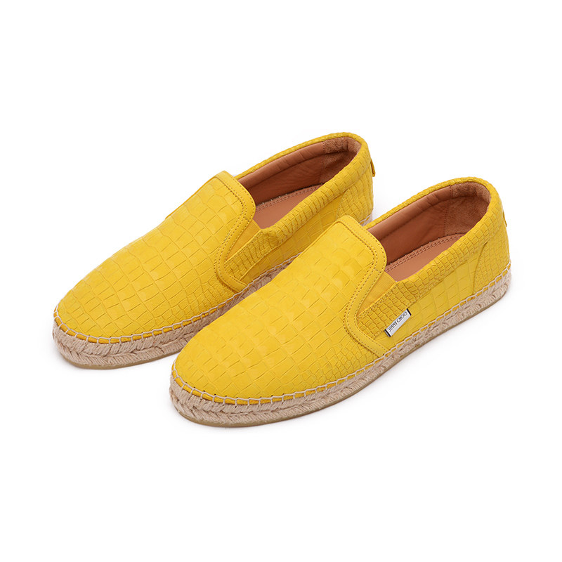 jimmy choo/周仰杰男鞋新款时尚鳄鱼纹运动休闲鞋 vlad