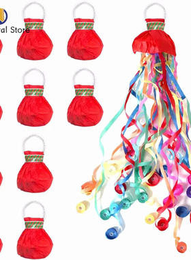 Hand Throw Streamers No Mess Confetti Magic Paper Cracker