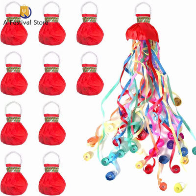 Hand Throw Streamers No Mess Confetti Magic Paper Cracker