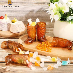 Shot Boot Cowboy Cup Necklace Cowgirl Glasses 12pcs