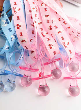 5pcs Acrylic Baby Necklace for Baby Shower Gender Reveal