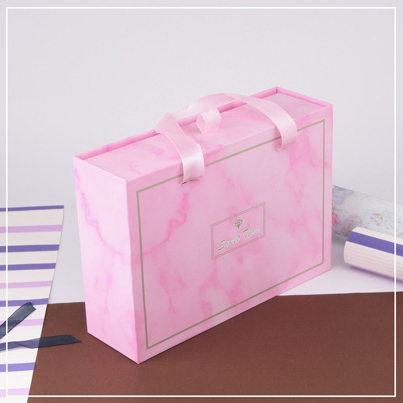 中式森系手提高档礼品盒 创意结婚婚庆用品欧式ins抽屉式喜糖盒