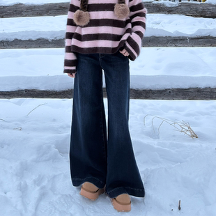 秋冬 重磅高腰设计直筒复古牛仔裤 Co&Sheng 重生 沧澜