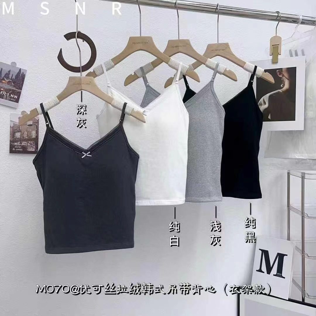 CO&SHENG小个子定制性感法式撞色一体杯垫短款裹胸美背内衣,女装/女士精品,背心吊带,淘宝优惠券,粉丝福利购,淘宝优惠卷