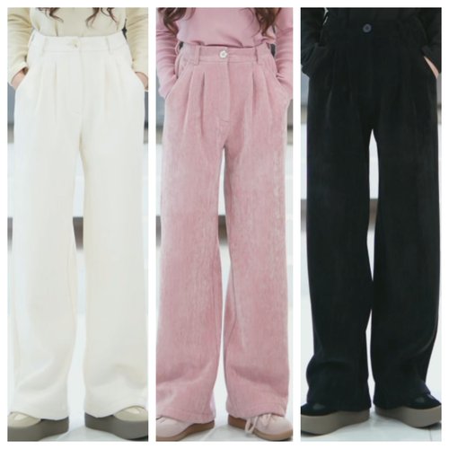 co&sheng小个子定制秋冬新款三色加绒加厚休闲裤柔软亲肤有弹力