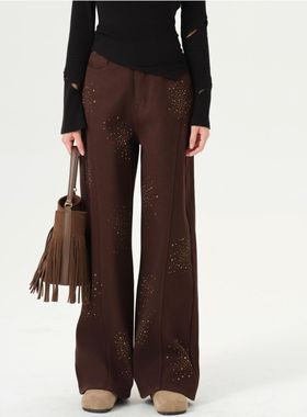 枫叶/重生 高腰加绒牛仔裤女款弯刀裤洋气显瘦 Co&Sheng