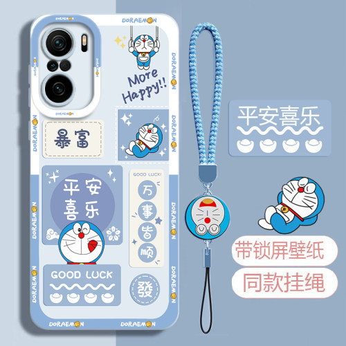 适用红米redmik40手机壳液态软壳
