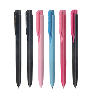 日本三菱umn155中性笔顺滑低阻尼红蓝黑墨蓝按动水笔学生用笔芯0.5考试刷题笔uniball签字笔低阻尼文具