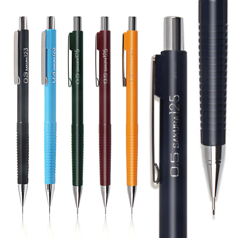 sakura不易断芯漫画作业自动铅笔