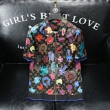 男士开衫短袖T恤55006M-3XLP105，男装T恤，钱塘6021