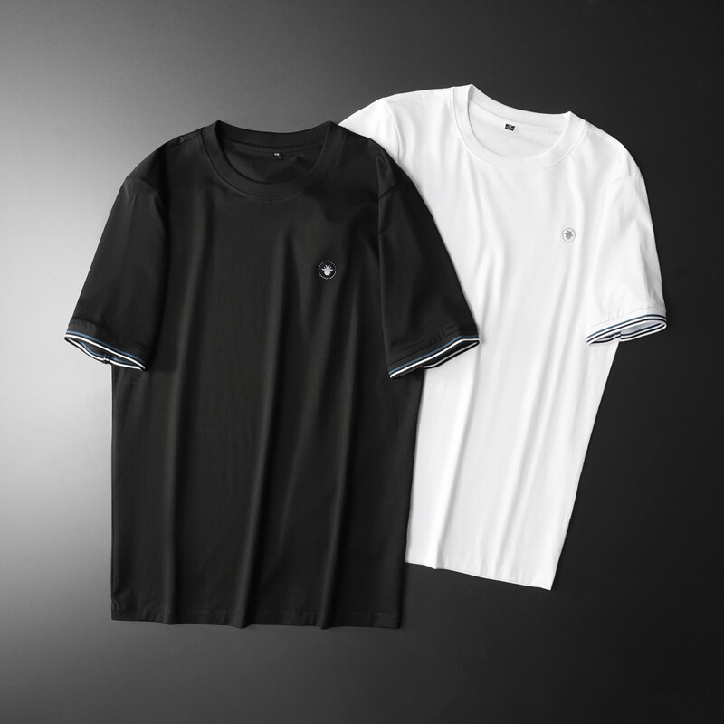 男士玉短袖T恤 6236 M-3XL P105 平铺图图片