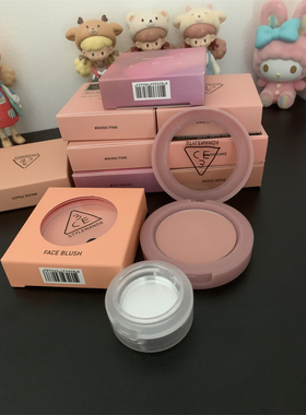 韩国3CE单色腮红玫瑰米色ROSE BEIGE试色小样0.5g试用装专柜