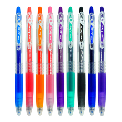 百乐糖果色文具用品按动中性笔