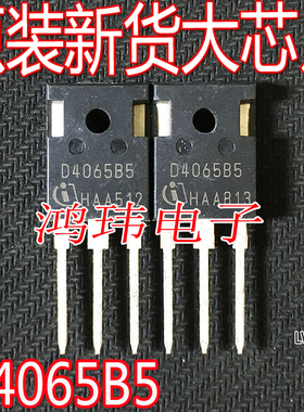 全新进口 D4065B5   IDW40G65C5B TO-247 快恢复二极管 650V 40A