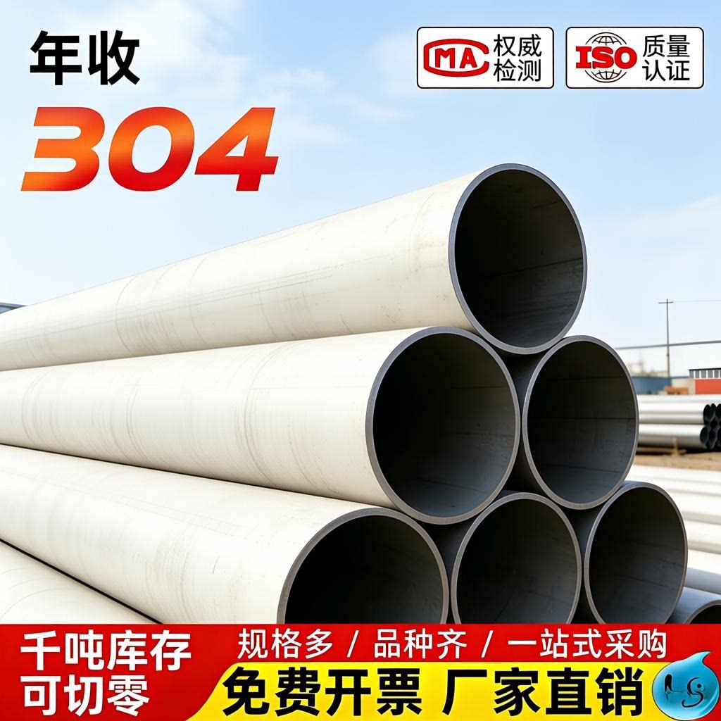 TP304不锈钢圆厚壁无缝管切钢管