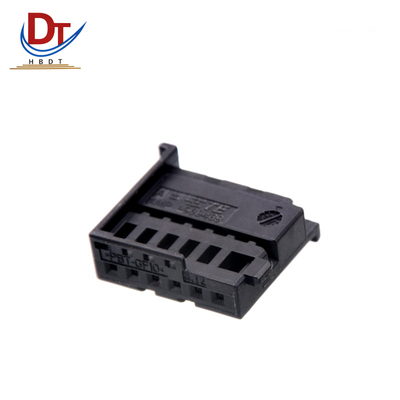 新能源汽车1-969489-1加1355081-1护套6孔黑色国产胶壳塑料插接件