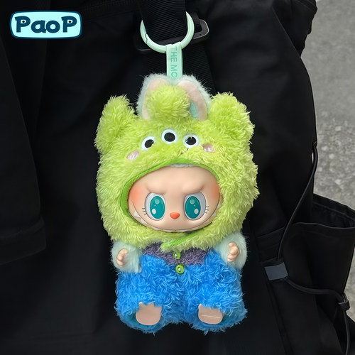 Labubu娃衣第一二三代三眼仔衣服