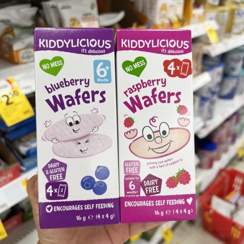 Kiddylicious婴幼儿米饼6+无添加