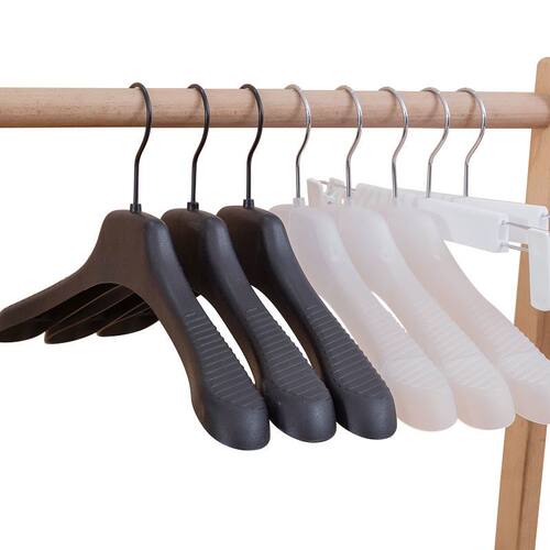 无痕防滑宽肩塑料衣架服装店专用衣撑衣挂衣服架婚纱西装衣服架子
