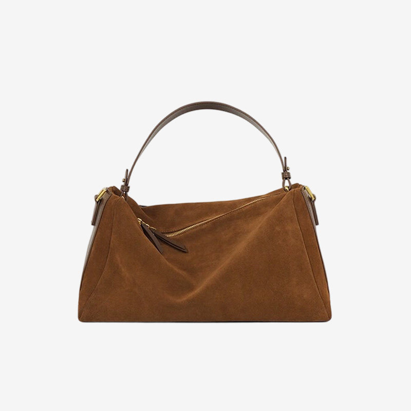 Cale&Klntoe小众包包女牛皮麂皮绒枕头包大容量手提单肩斜挎包,箱包皮具/热销女包/男包,通用款女包,淘宝优惠券,粉丝福利购,淘宝优惠卷