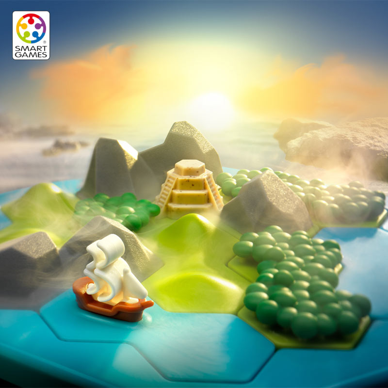 SmartGames爱思极金银岛益智玩具空间规划桌游8岁+新年礼物