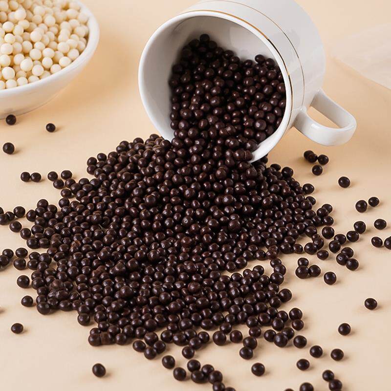 新货脆米球代巧克力豆脆脆珠香脆珠牛奶味圆形小颗粒烘焙甜品装饰