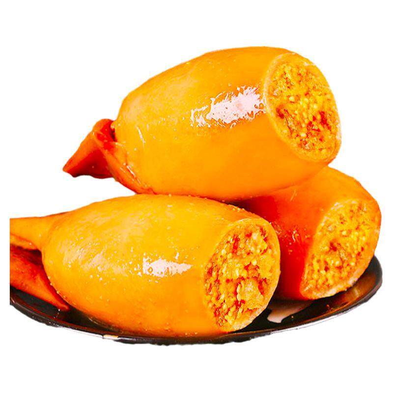 新货香辣鱿鱼仔带籽满籽鱿鱼丝干墨鱼仔即食解馋海味零食熟食小吃