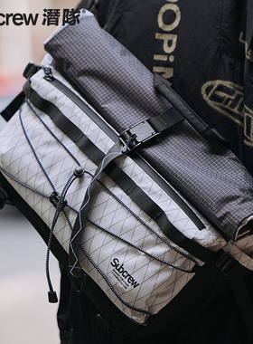 Subcrew汐风系列机能风胸包男斜挎包大容量单肩包户外运动骑行包