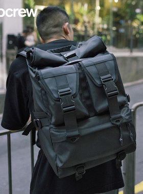 Subcrew深舱024机能旅行双肩包通勤骑行电脑出差防水大容量背包男