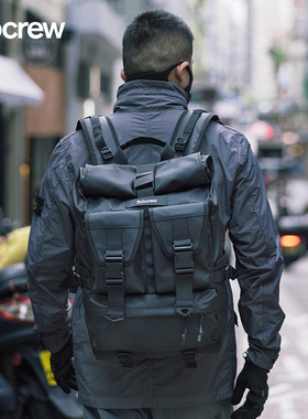 【明星同款】Subcrew通勤双肩包机能旅行大容量电脑背包男
