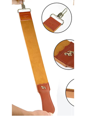 特价清仓 刮刀布抛光磨刀带磨刀皮荡刀布，宽15cm总长52cm重110克