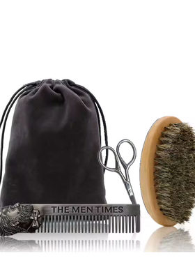 Boar Bristle Brush Hairdresser ShavingBrush Beard Brush Care