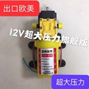 新秀牌电动喷雾器水泵9000超高转速大流量压力大雾化细正品 包 特价