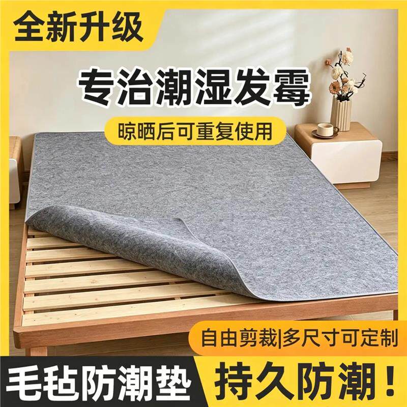 【下单立减50】学生宿舍防潮床垫毛毡床垫地铺垫折叠单人床垫ZF