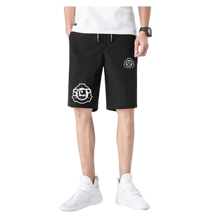 SCP基金会超自然恐怖生物收容所特遣队周边短裤休闲五分裤沙滩裤