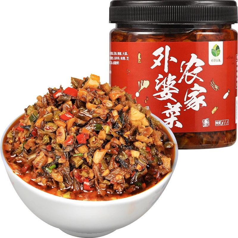 【田野故事】湖南特产外婆菜拌面下饭菜萝卜干小菜腌菜酱菜瓶装,水产肉类/新鲜蔬果/熟食,腌制/榨菜/泡菜,淘宝优惠券,粉丝福利购,淘宝优惠卷