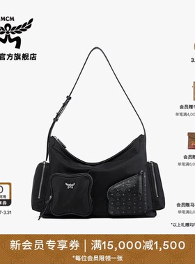MCM AREN 中号背提Hobo腋下包时尚斜挎包男女包通勤