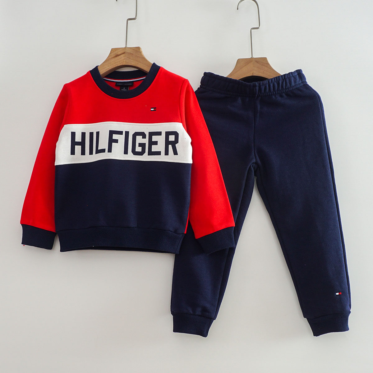 春秋款中小童装卫衣套装纯棉毛圈男宝宝休闲服两件套运动服纯棉