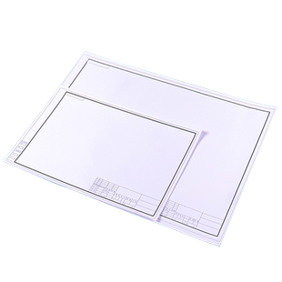 A3绘图纸A1工程制图绘图纸园林学生土木带框有框画图纸加厚纸a4绘图纸建筑设计机械2号工程图纸A2图纸