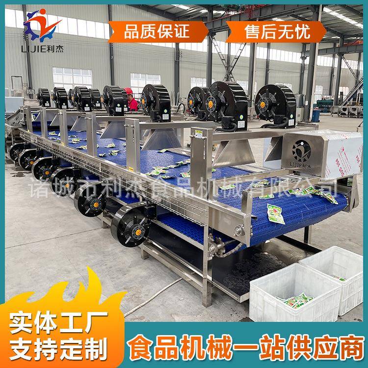 供应薯条清洗风干沥水机果蔬除水风干机全自动翻转式果冻风干机