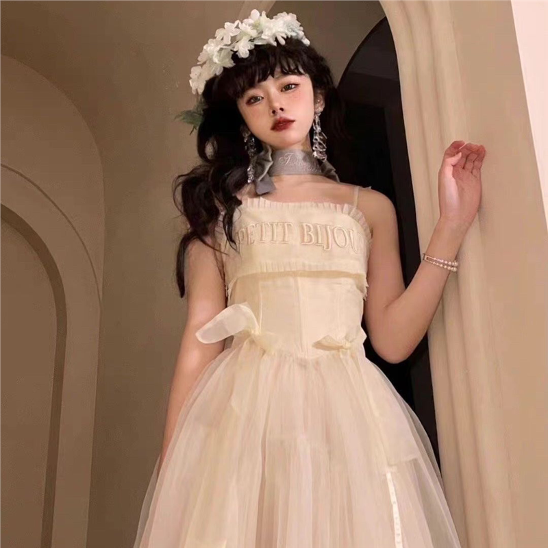 正版宝石芭蕾洛丽塔Lolita连衣裙吊带长裙仙夏季jsk轻奢洋服图片