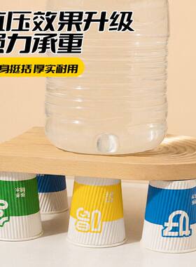 双面淋膜一次性纸杯加厚防烫食品级材质银箔环保家用办公接待杯子