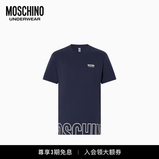 Moschino underwear 男士徽标短袖T恤