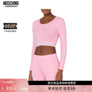 礼物低至5折 女士短款 Moschino 莫斯奇诺 上衣 underwear
