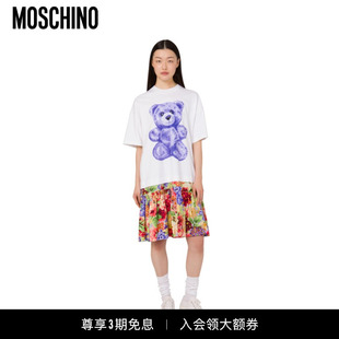 Moschino/莫斯奇诺 女士Teddy Bear超大连衣裙