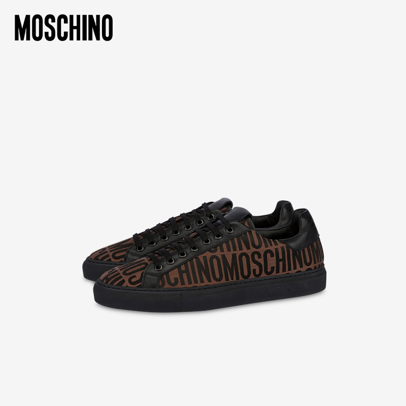MoschinoAlloverLogo尼龙运动鞋