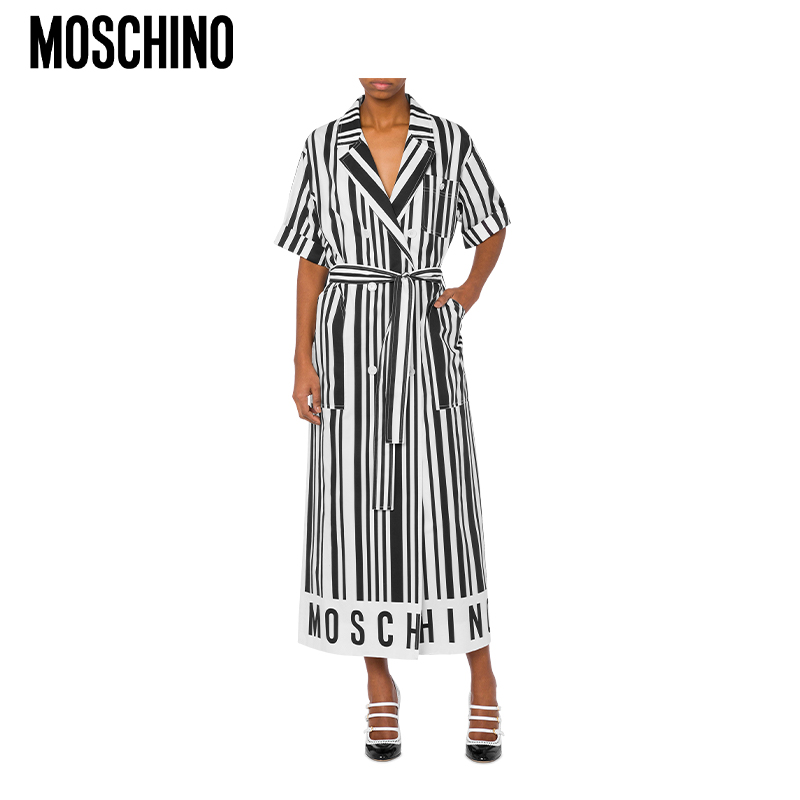 Moschino/莫斯奇诺 秋冬 Archive胶囊条形码连衣裙