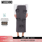 Twist羊毛半身裙 莫斯奇诺女士Military 特享倒计时 Moschino