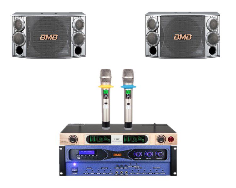 上海上门安装BMB家用会议卡拉OK家庭KTV卡包音响套装功放话筒音箱